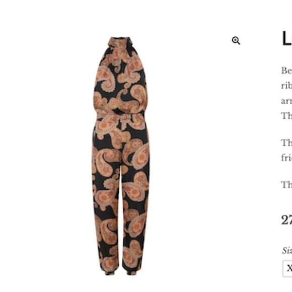 NWT! Karmamia Lennox Jumpsuit - Picture 1 of 3